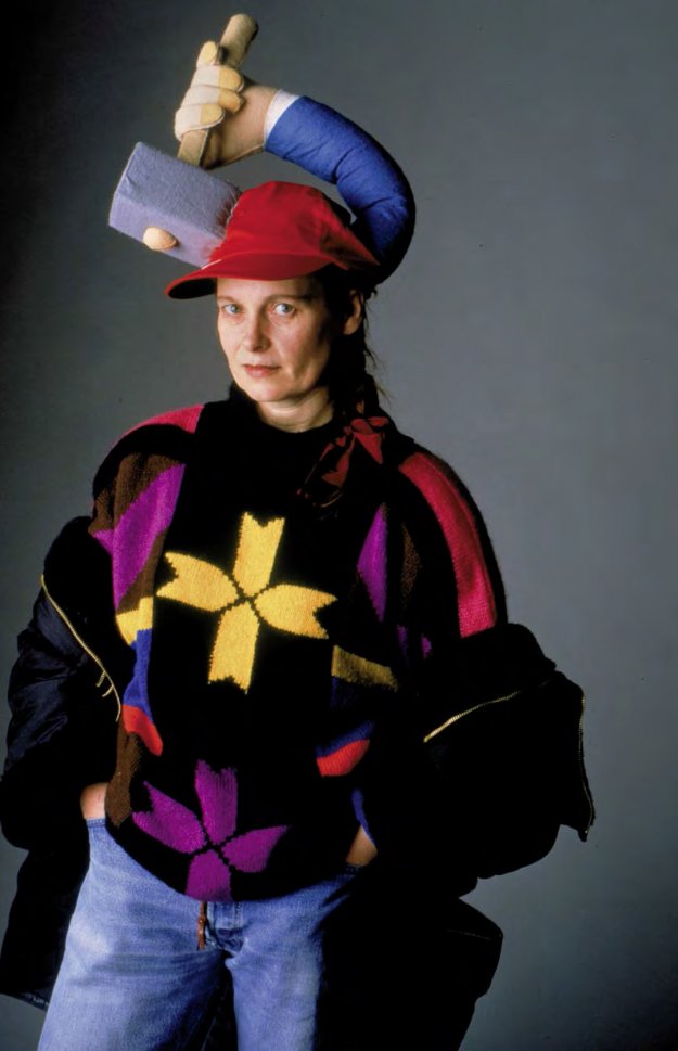1982, Vivienne Westwood, “Les contemporains”, campagne pour Iceberg — Oliviero Toscani