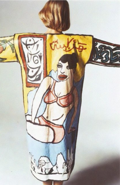 1982, Le piment et la femme orientale par Robert Combas