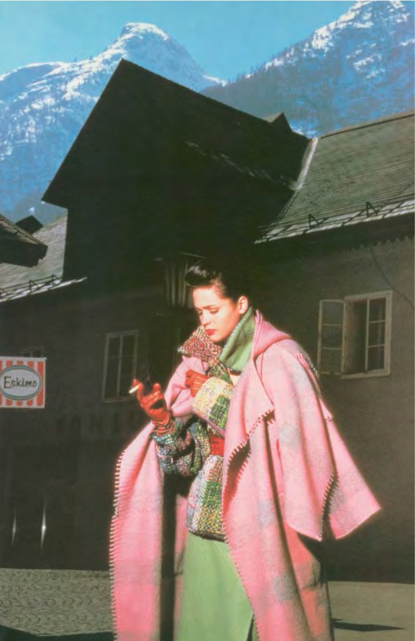 1984, Tweed — Guy Bourdin, Vogue