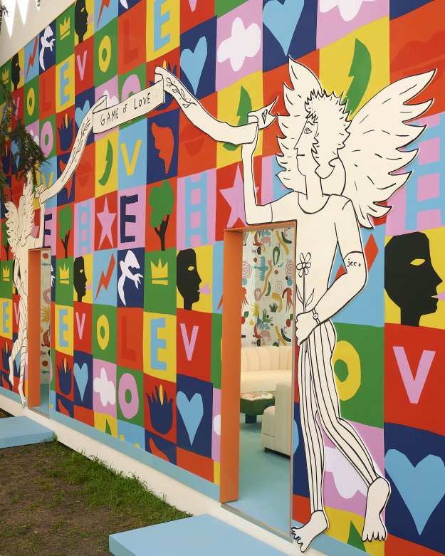 Game Of Love - Pierre Frey x Jean-Charles de Castelbajac