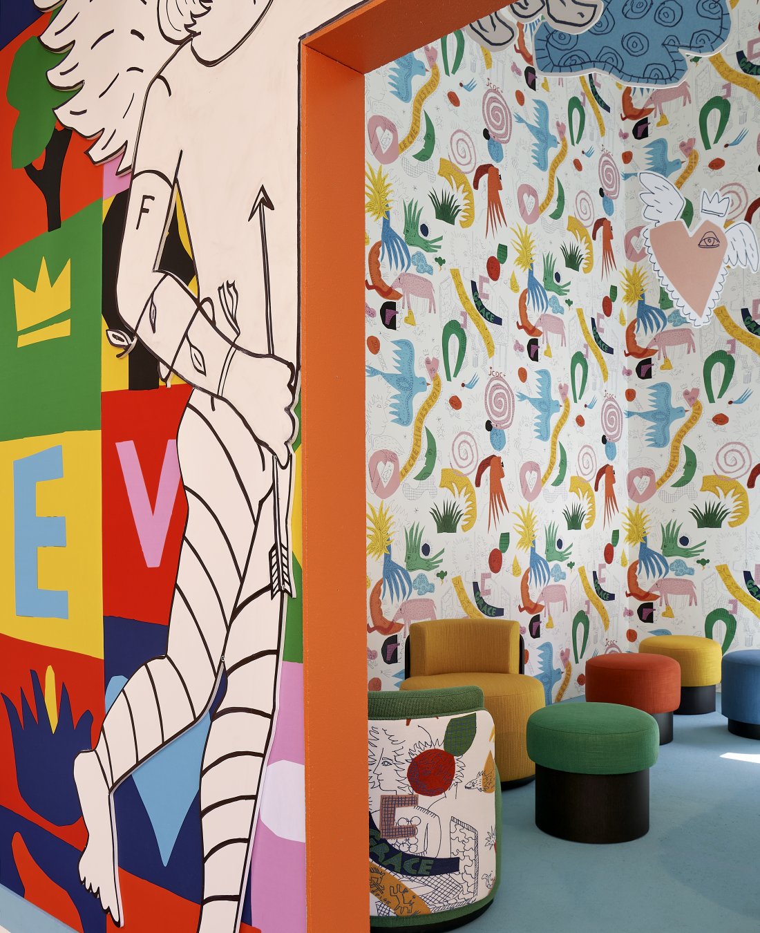 Game Of Love - Pierre Frey x Jean-Charles de Castelbajac