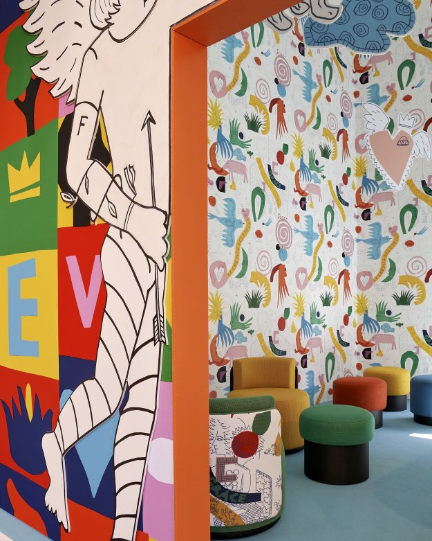Game Of Love - Pierre Frey x Jean-Charles de Castelbajac