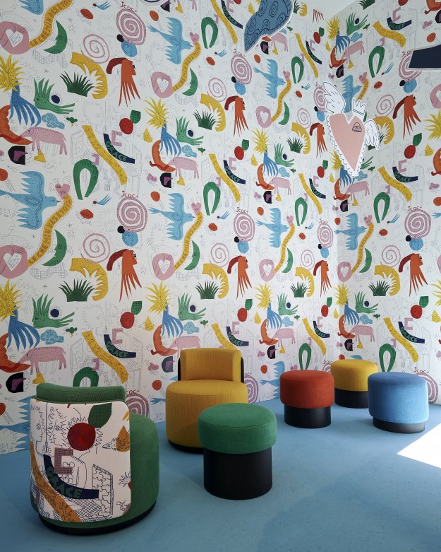 Game Of Love - Pierre Frey x Jean-Charles de Castelbajac