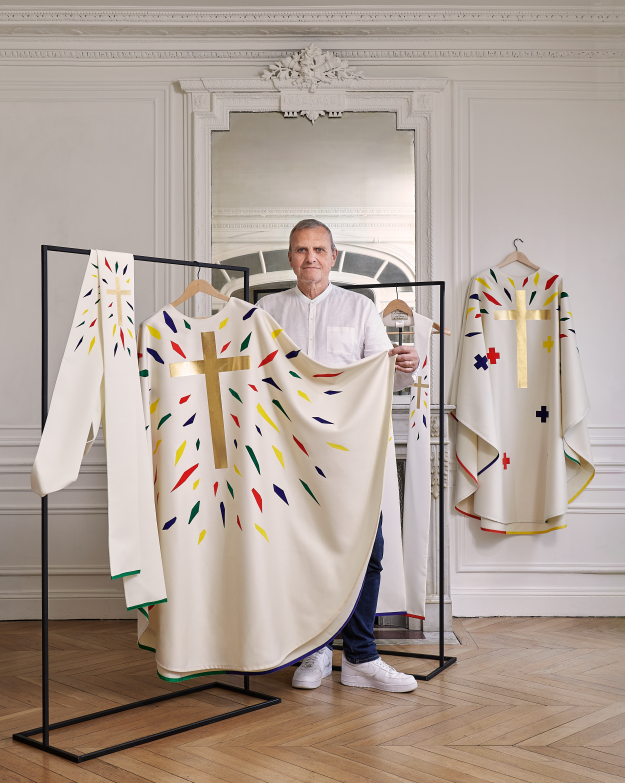 Jean-Charles de Castelbajac et le 19M pour Notre-Dame de Paris