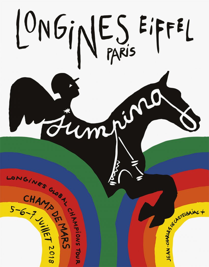 Paris Eiffel Jumping