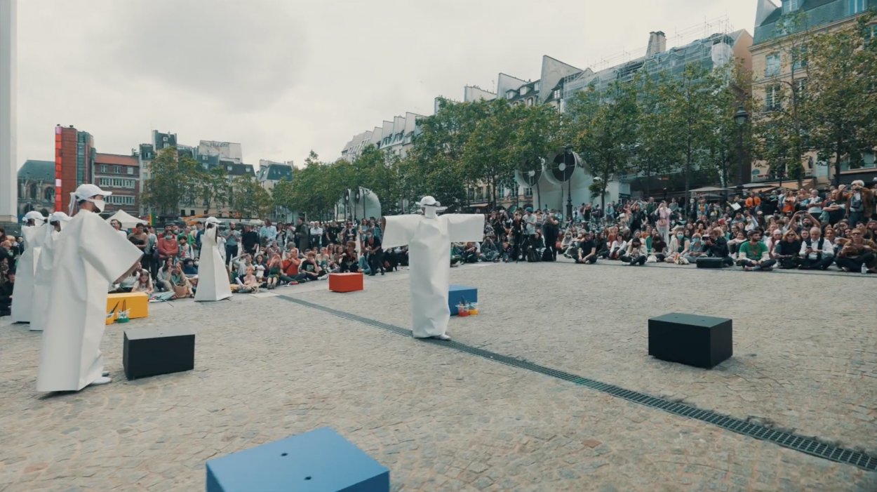 Robes-tableau - Centre Pompidou