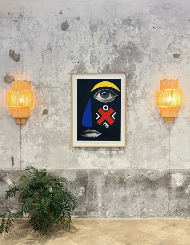 Sérigraphie V.O.L.E / L.O.V.E