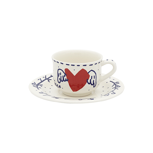 COFFRET DE 2 TASSES & SOUCOUPES À CAFÉ