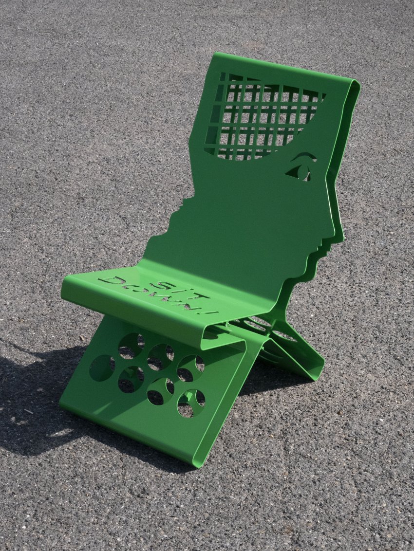 HALL HAUS X JCC - “DKR ONE 4 HALL” CHAIR