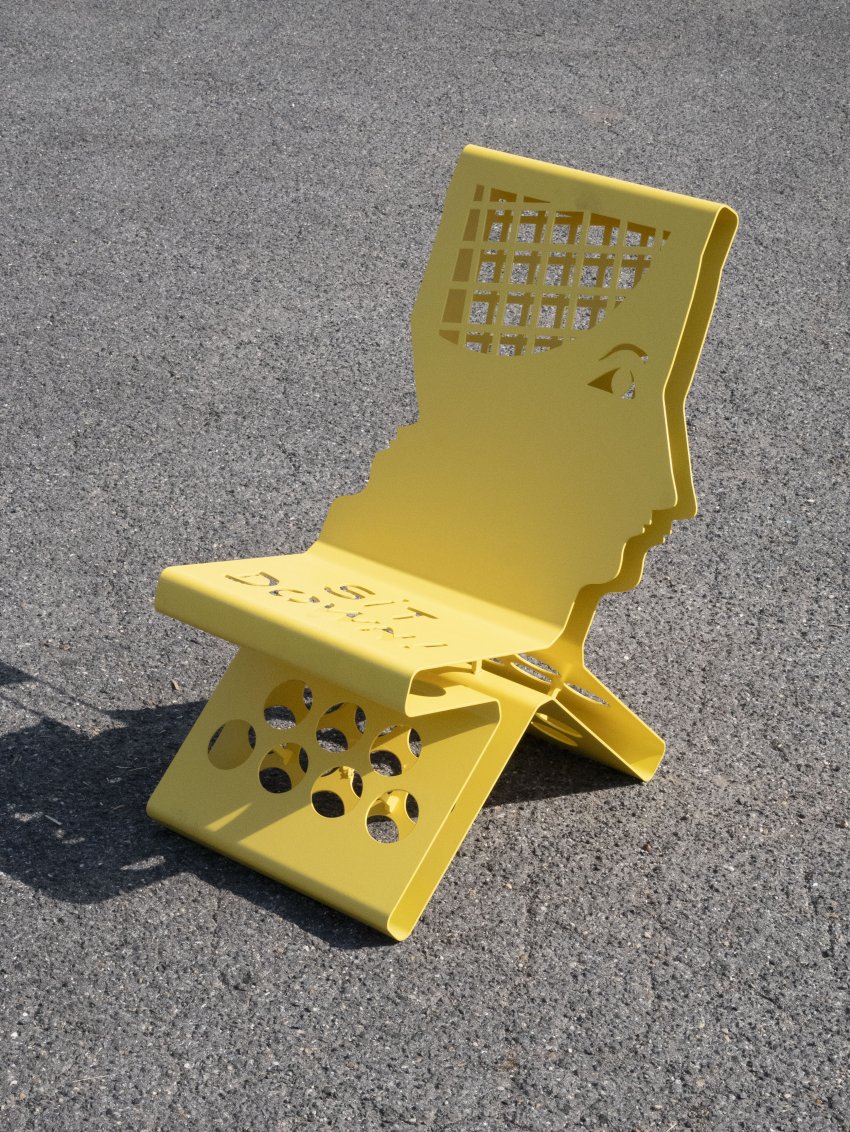 HALL HAUS X JCC - “DKR ONE 4 HALL” CHAIR