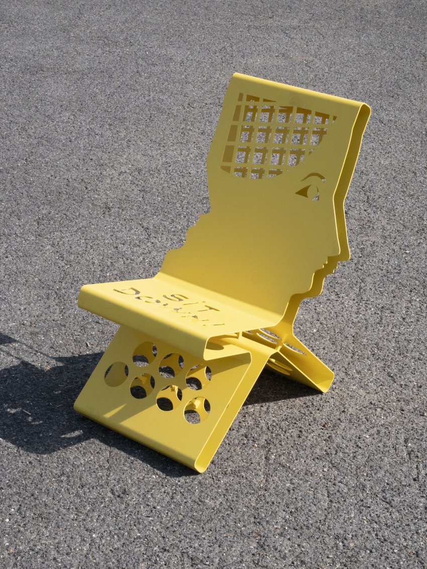 HALL HAUS X JCC - “DKR ONE 4 HALL” CHAIR