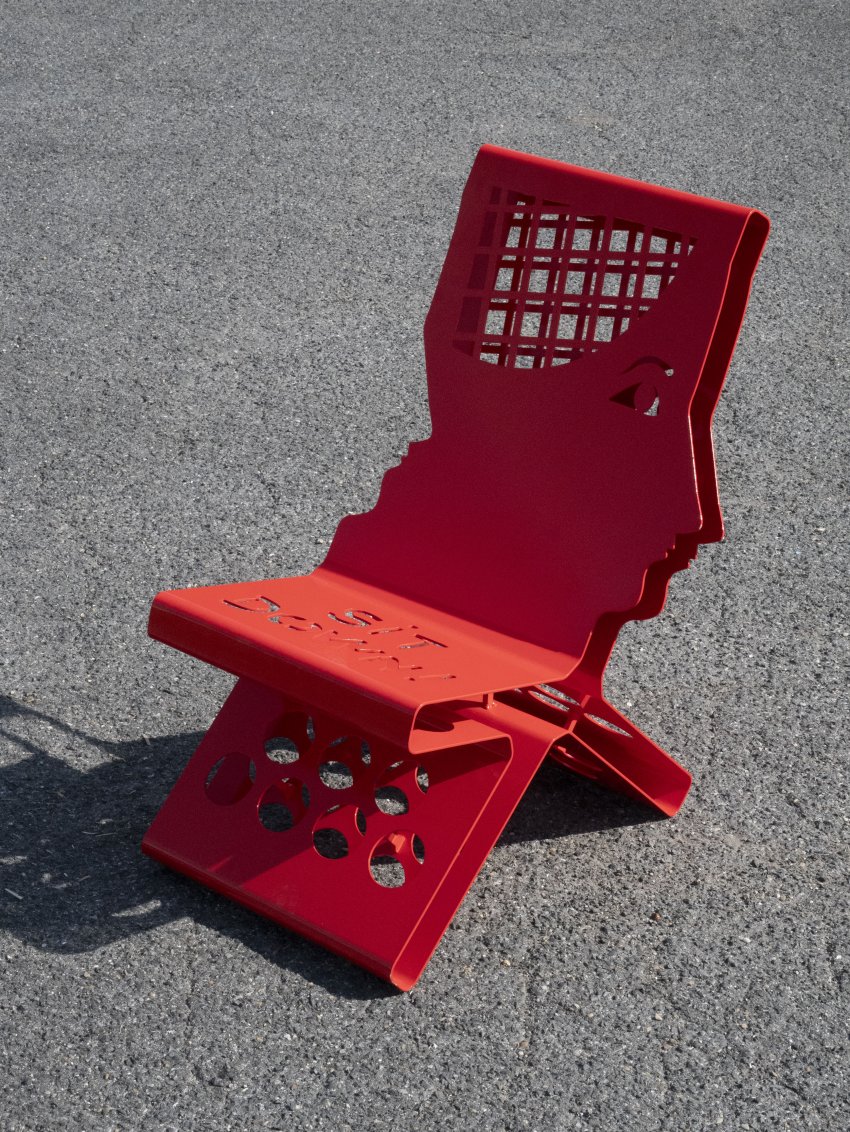 HALL HAUS X JCC - “DKR ONE 4 HALL” CHAIR