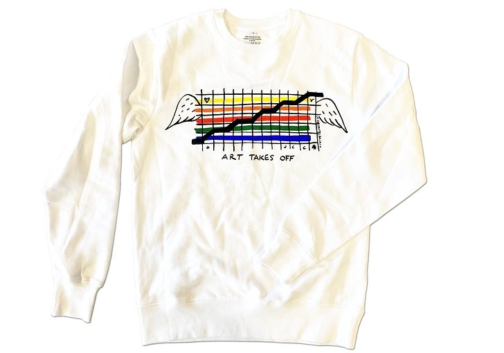 SWEAT ART TAKES OFF