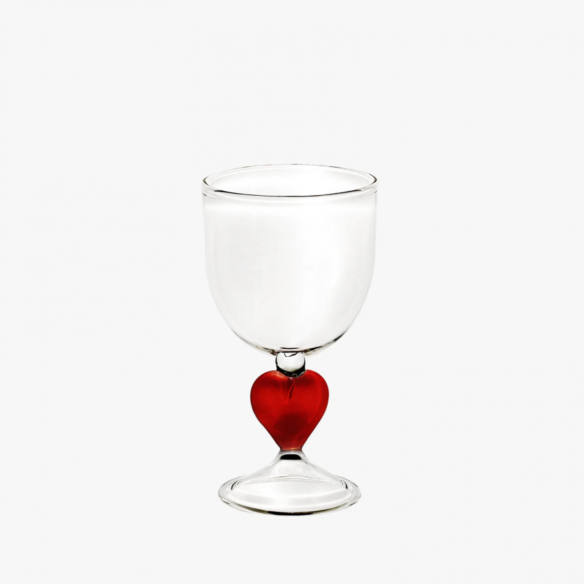 Verre à Eau Cœur